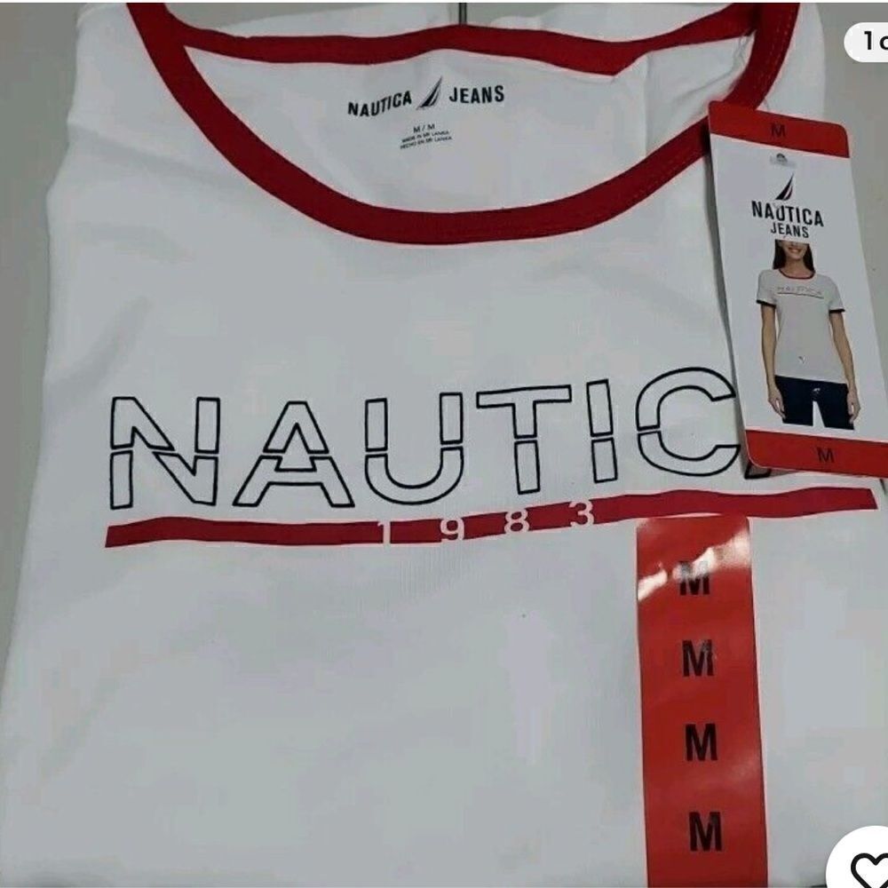 Nautica Jeans Women's Short Sleeve Tee
